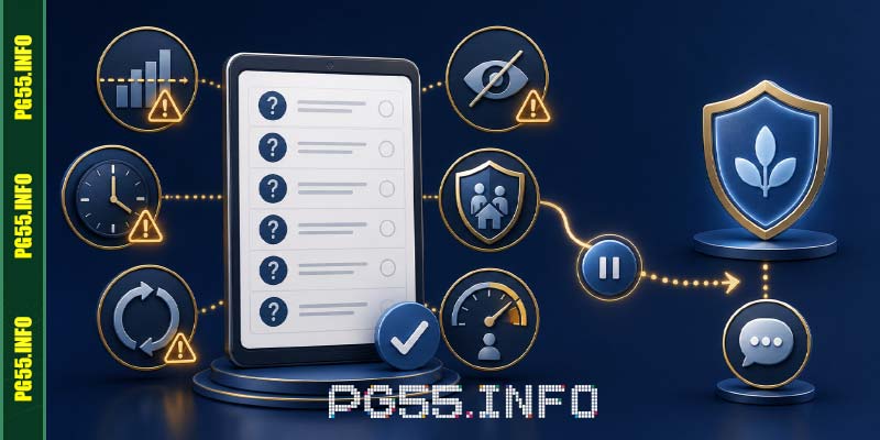 Bộ câu hỏi tự kiểm soát chơi có trách nhiệm PG55