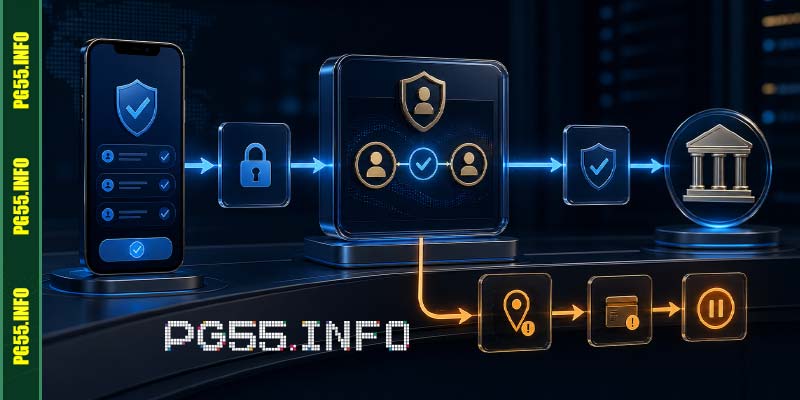 Điều khoản PG55 trong giao dịch nạp và rút tiền