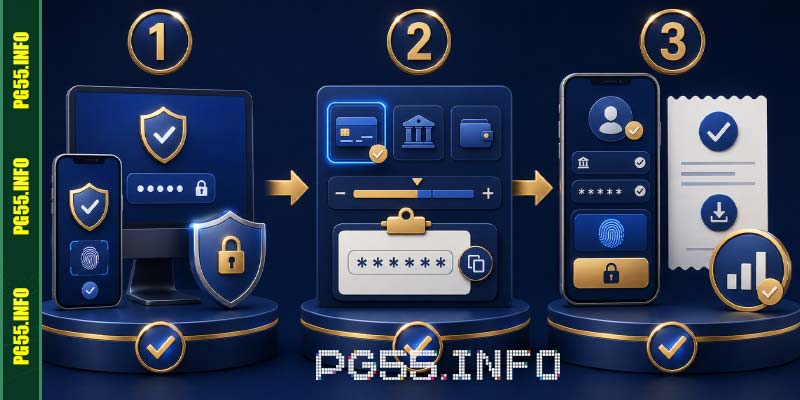 Hướng dẫn nạp tiền PG55 dễ dàng và an toàn