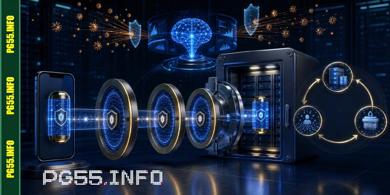 PG55 áp dụng công nghệ bảo mật hàng đầu thế giới